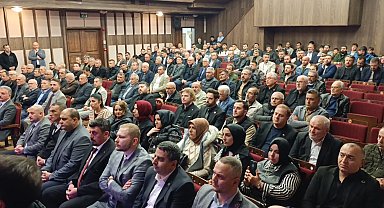 MHP Genel Sekreteri Büyükataman, İnegöl'de STK temsilcileri ve muhtarlarla buluştu