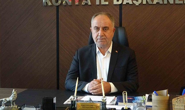 MHP Konya'dan cezaevine giren Akören Belediye Başkanı açıklaması