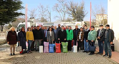 Mihalıççık'ta 'İyi Tarım' çiftçilerine destek