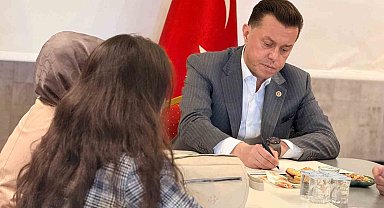 Milletvekili Hatipoğlu, vatandaşlarla bir araya geldi