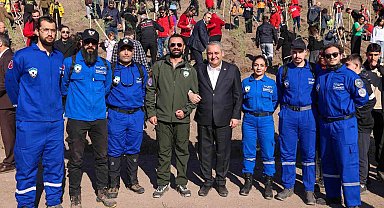 Milli Ağaçlandırma Günü'nde Keçiören'de 300 fidan toprakla buluştu