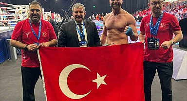 Milli kick boksçu Kadir Yıldırım, dünya şampiyonu oldu