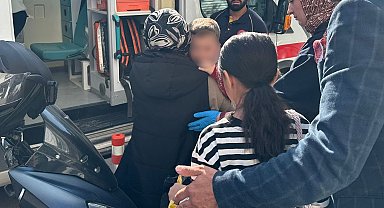 Motosikletin çarptığı çocuk yaralandı