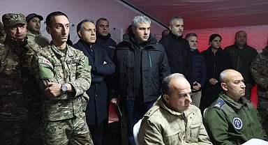 MSB: "Kaza kırım ve arama kurtarma ekibi, olay yerinde çalışmalarına devam ediyor"