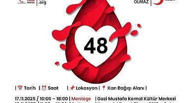Muğla Büyükşehir Belediyesi'nden Kızılay'a kan bağışı desteği