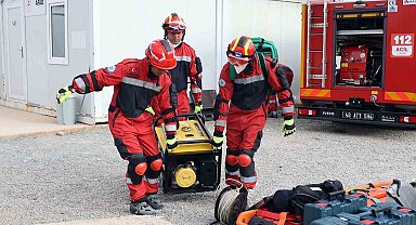 Muğla Büyükşehir İtfaiyesi afetlere hazırlıkta bir adım daha attı
