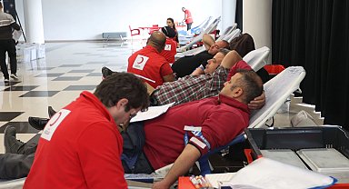 Muğla Kızılay'a kan bağışı desteğini Menteşe'de başlattı