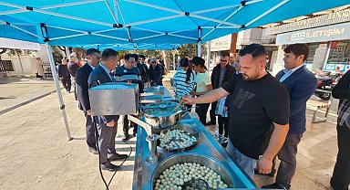 Muğla'da öğretmenler için lokma hayrı
