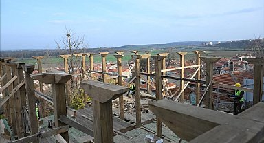 Muradiye Mevlevihanesi ihya çalışmaları devam ediyor