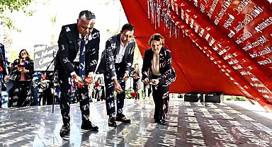 Muratpaşa'da şiddete karşı ses, Al Yazma'da yükseldi