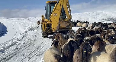 Muş'ta yoğun kar yağışı