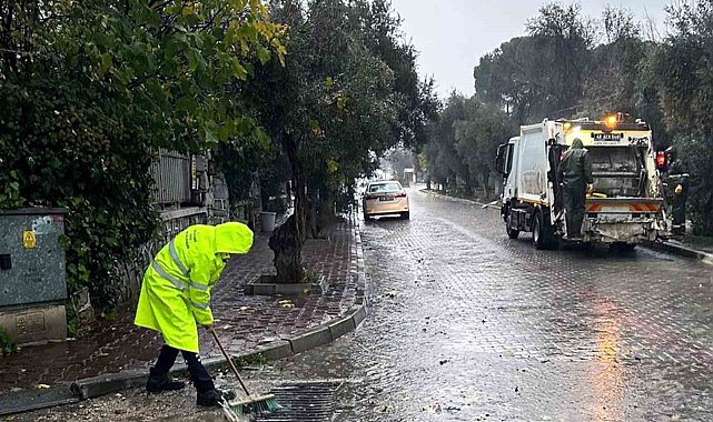 MUSKİ ekipleri yağmur mesaisinde