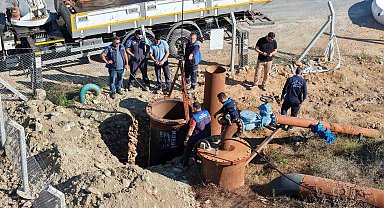 MUSKİ, Geyik Barajı hattındaki arızaları giderdi