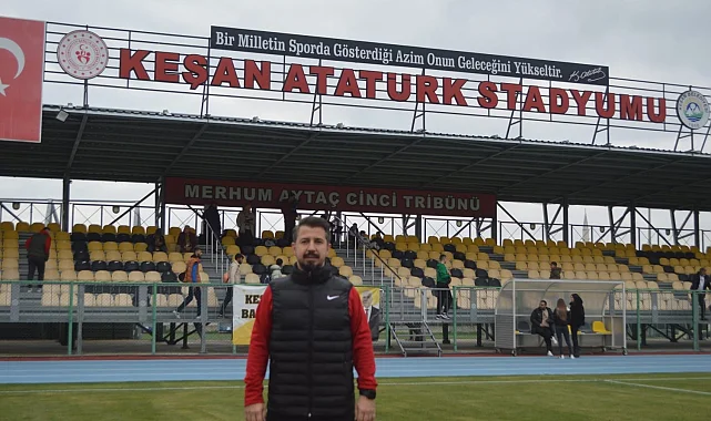 Müzikten sahaya uzanan yolculuk... Keşanlı müzisyen yıllar sonra futbola döndü
