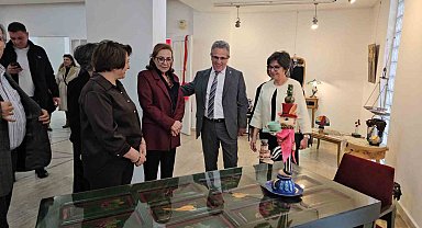 Nazilli'de 'Geçmişin Yansımaları' sergisi açıldı