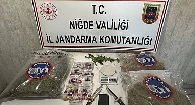 Niğde'de 2 kilo 251 gram uyuşturucu ele geçirildi