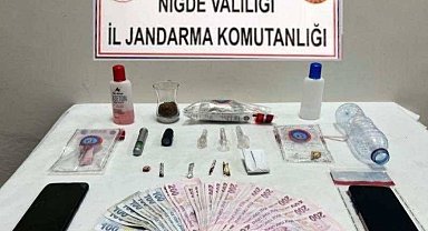 Niğde'de uyuşturucu operasyonu: 3 şüpheli yakalandı