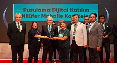 Nilüfer Belediyesi'ne Ekim ayında ödül yağdı