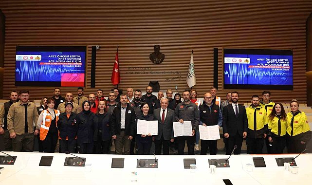 Nilüfer'de afetlere karşı güç birliği