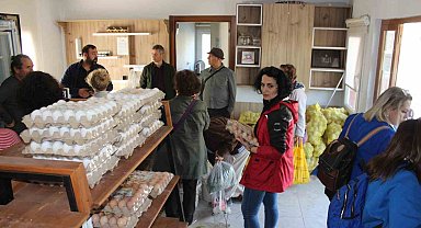 NÖHÜ'de 'agro turizm' uygulamalarıyla elma hasadı gerçekleştirildi
