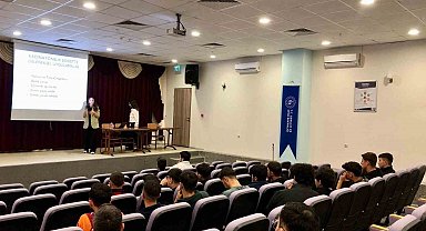 Öğrenciler kadına yönelik şiddet konusunda bilgilendirildi