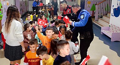 Öğrenciler polisliği tanıdı, güvenlik kurallarını öğrendi
