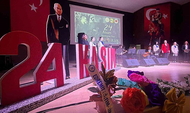 Öğretmenler günü Edremit'te kutlandı