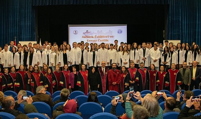 OMÜ'de beyaz önlük heyecanı: Tecrübe ile gençlik aynı sahnede