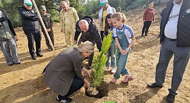 Önce öğrendiler sonra fidanları diktiler