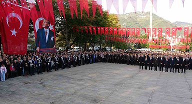 Ordu'da 10 Kasım töreni