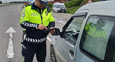 Ordu'da bir haftada 19 binden fazla araç sürücüsü denetlendi