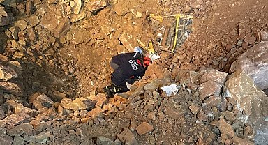 Ordu'da göçük altından bir kişinin cansız bedeni çıkartıldı