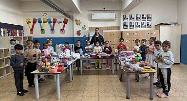 Ordu'da minik kalpler arasında sevgi köprüsü kuruldu