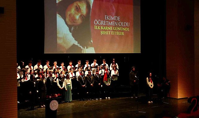 Ordu'da Öğretmenler Günü kutlaması