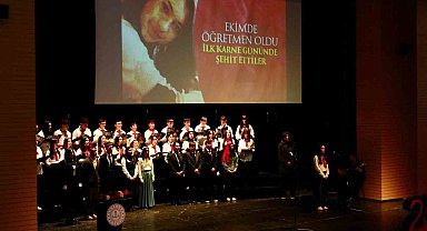 Ordu'da Öğretmenler Günü kutlaması