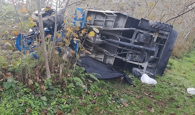 Ordu'da patpat kazası: 1 ölü, 2 yaralı