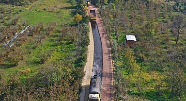 Ordu'da yol çalışmalarını aralıksız devam ediyor