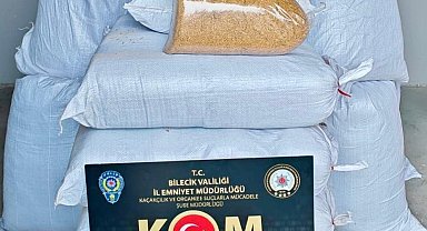 Osmaneli'de kaçak tütün operasyonu