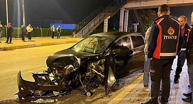 Osmaneli'nde trafik kazası: 1 yaralı