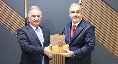 Osmaniye TSO heyeti Başkan Alan ile bir araya geldi