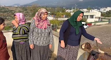 Osmaniye'de evin bacasına yıldırım düştü