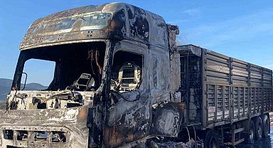 Osmaniye'de tırda çıkan yangın söndürüldü