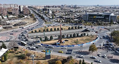 Otogar Kavşağı'nda düzenleme çalışması başladı