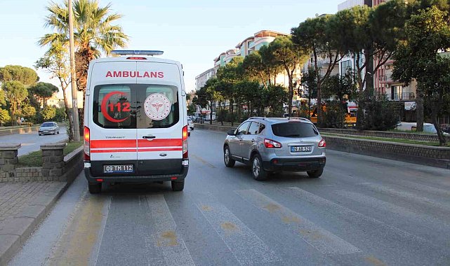 Otomobilin çarptığı yaşlı adam yaralandı