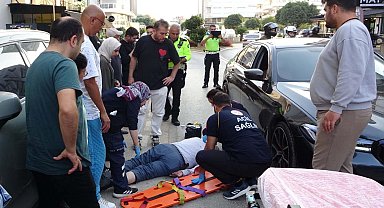 Otomobilin çarptığı yaya ağır yaralandı