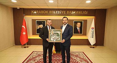 Özdemir'den Çetinkaya'ya belediyecilik odaklı ziyaret