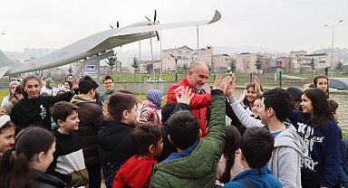 Özel öğrenciler Canik'te bilimle tanıştı