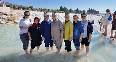 Pamukkale ve Kaklık Mağarası turları yoğun ilgi görüyor