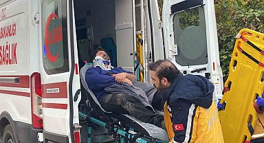 Panelvan ile çarpışan motosikletli yaralandı