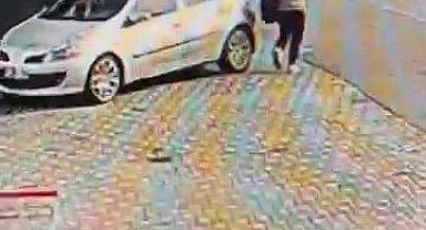 Park halindeki aracı çizip hiçbir şey olmamış gibi yoluna devam etti